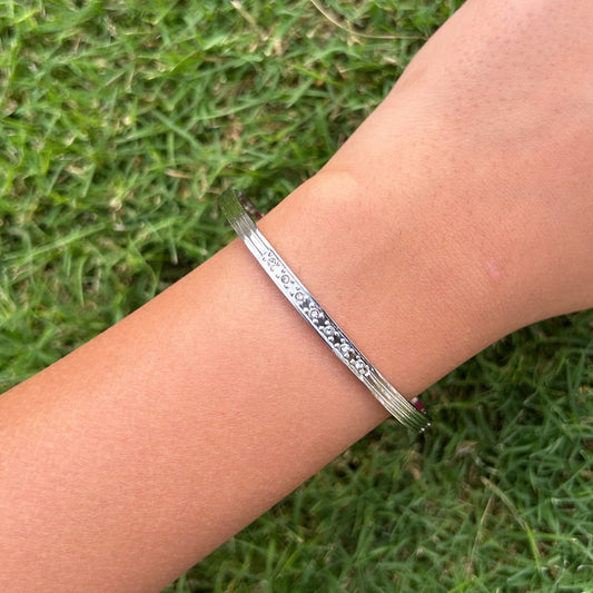 Dots & Diamonds bangle