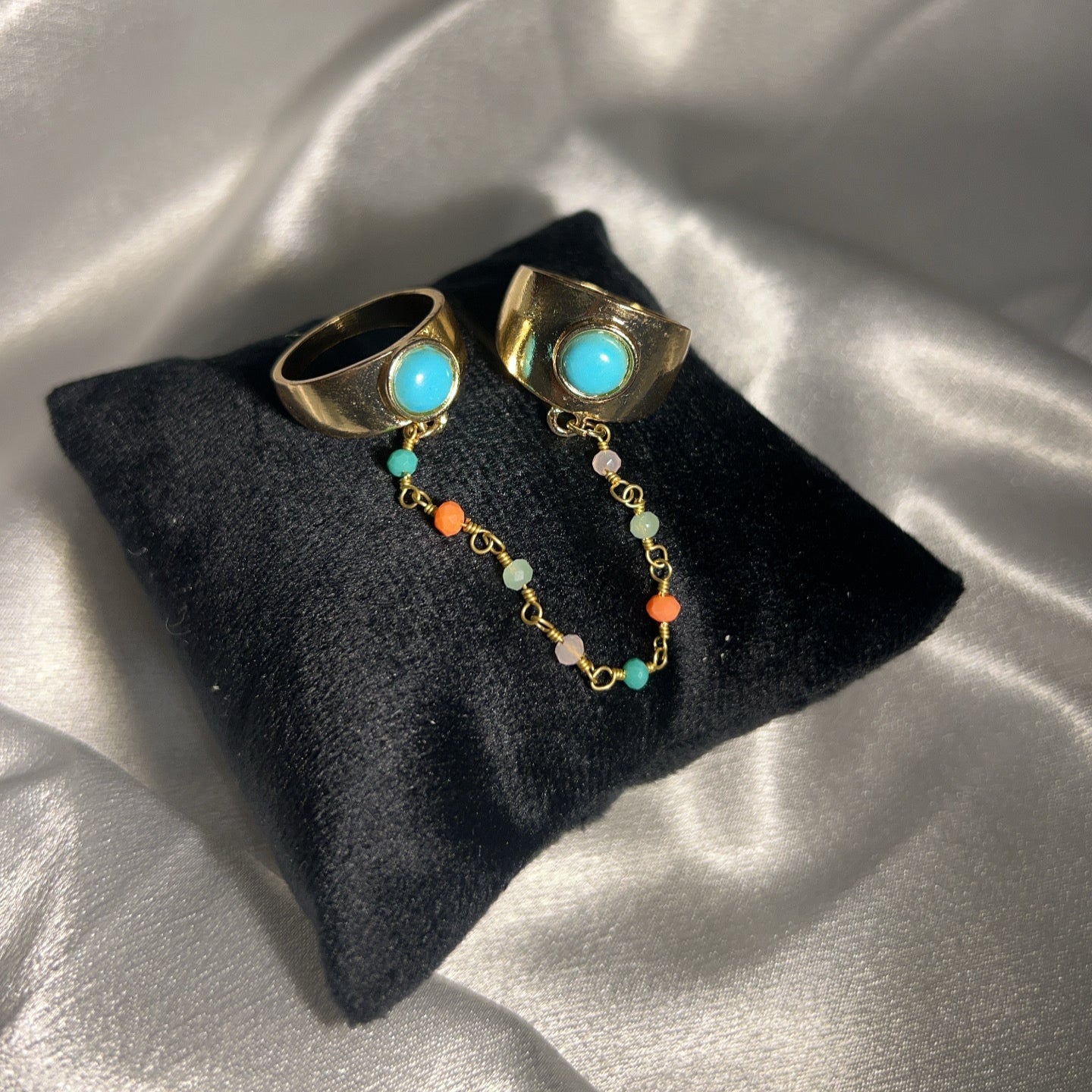 Bohemian Dual Chained ring