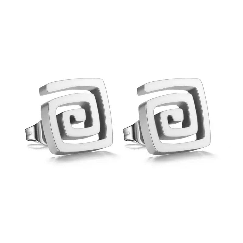 Square Treasure Earrings