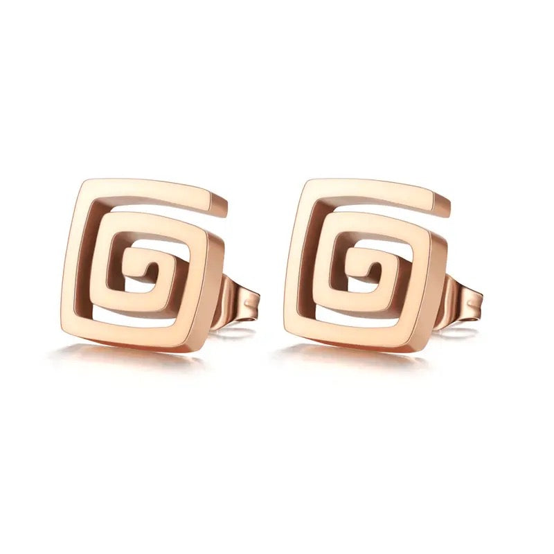 Square Treasure Earrings