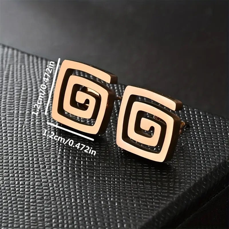Square Treasure Earrings