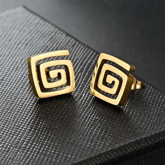 Square Treasure Earrings