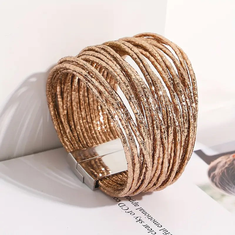 Stripe Layer Bracelet