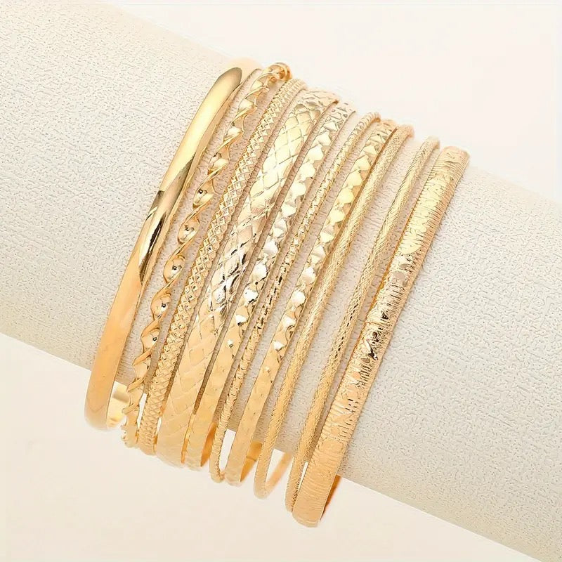 Stacking bangles