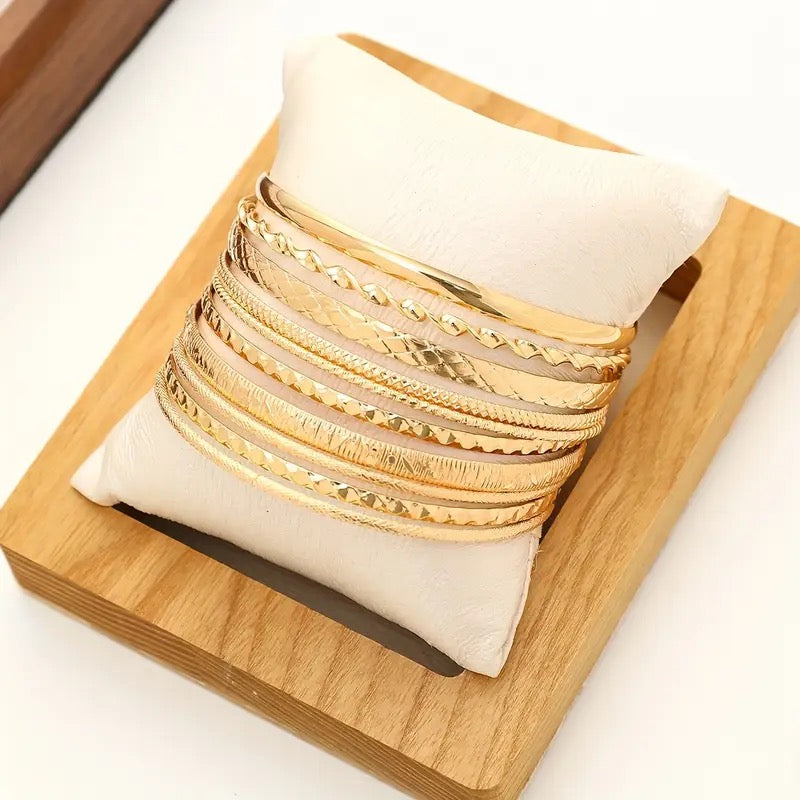 Stacking bangles