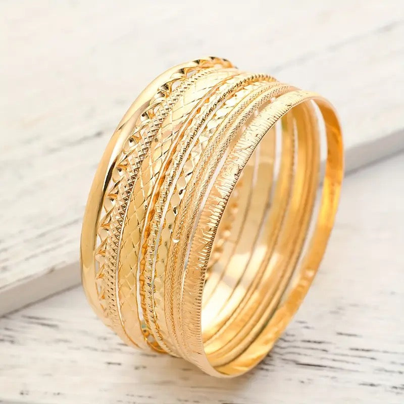 Stacking bangles