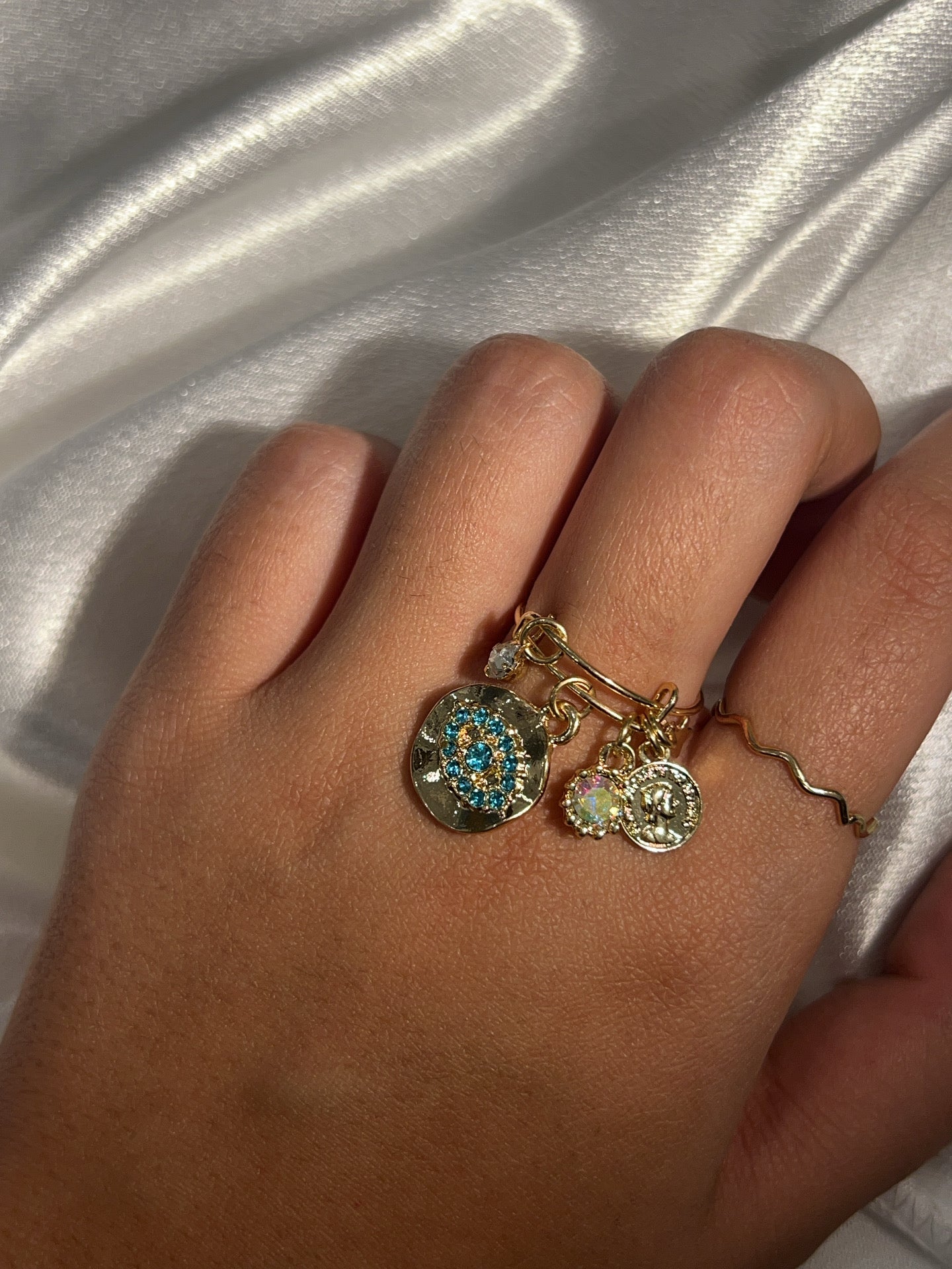 Lucky charm ring