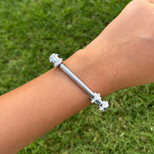 Silver Core bangle