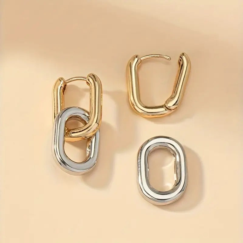 Chain Interlink Earrings
