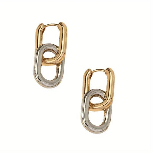 Chain Interlink Earrings