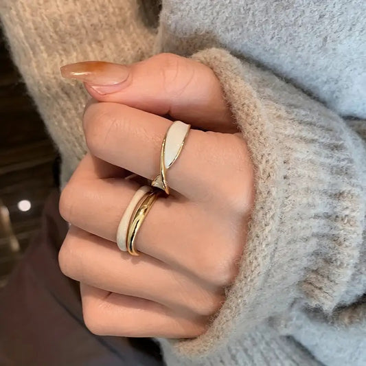 Luxe duo ring