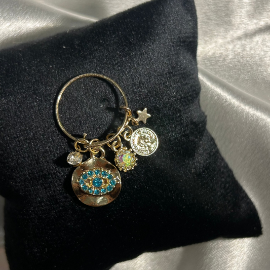 Lucky charm ring